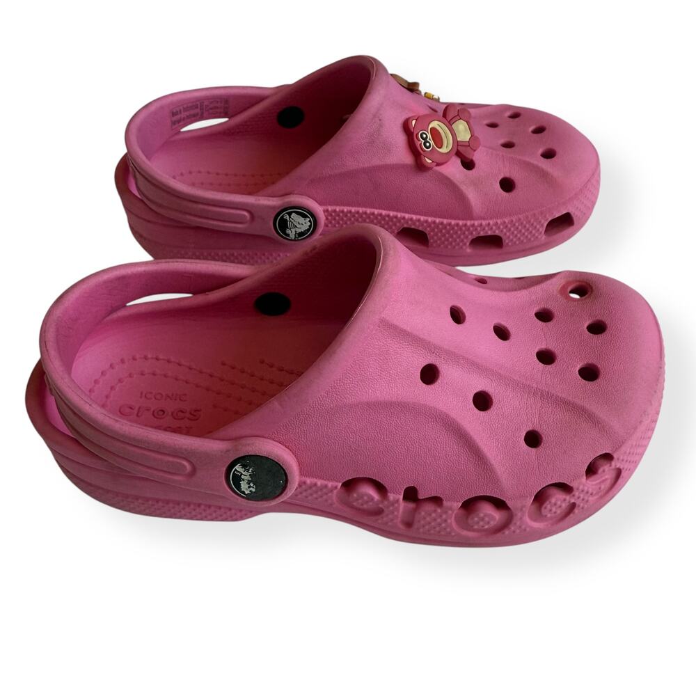 Crocs Girls Pink Baya Clogs